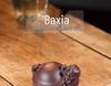 Handmade Yixing Zisha Dragon Turtle Tea Pet Sculpture for Tea Ceremony