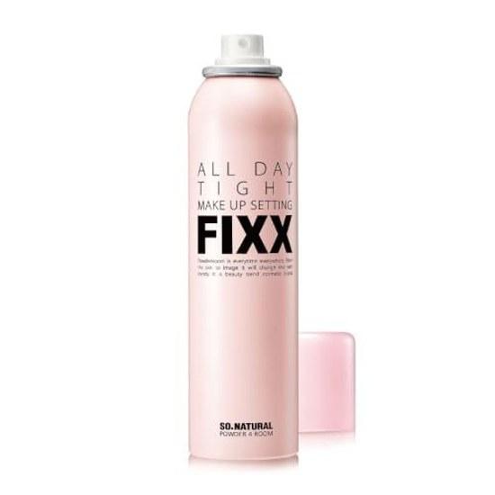 SO NATURAL Makeup Fixer (Japan Authorized Distributor) FIXX Keep Mist Spray (Normal Type) 120ml SONATURAL POWDER4ROOM ALL DAY TIGHT MAKE UP SETTING