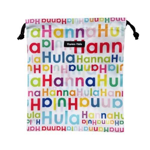 Hanna Hula Deodorant Drawstring Pouch M Size Cookie Grape Water Resistant Antibacterial Diaper Bag