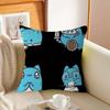 B-Bugcat Capoo Cartoon Cushion Cover Pillowcase Upholstery Sofa Throw Pillow Home Decor Pillowcas
