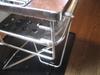 Large Size Campfire Grill Complete Set Including Charcoal and with Carrying Bed, Grill, Bridge, Plate, Bag, Bag.