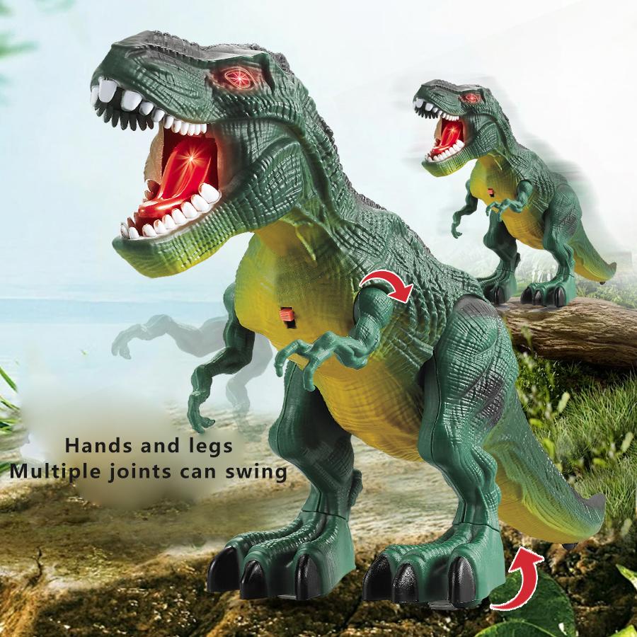 Y333-59 RC Walking Dinosaur Robot Toy Remote Light Music Emulation Animal Children Toy