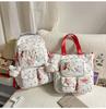 Schoolbag Japanese ins new high-value schoolbag, sweet star bar pain bag, lightweight and versatile backpack for junior high school students