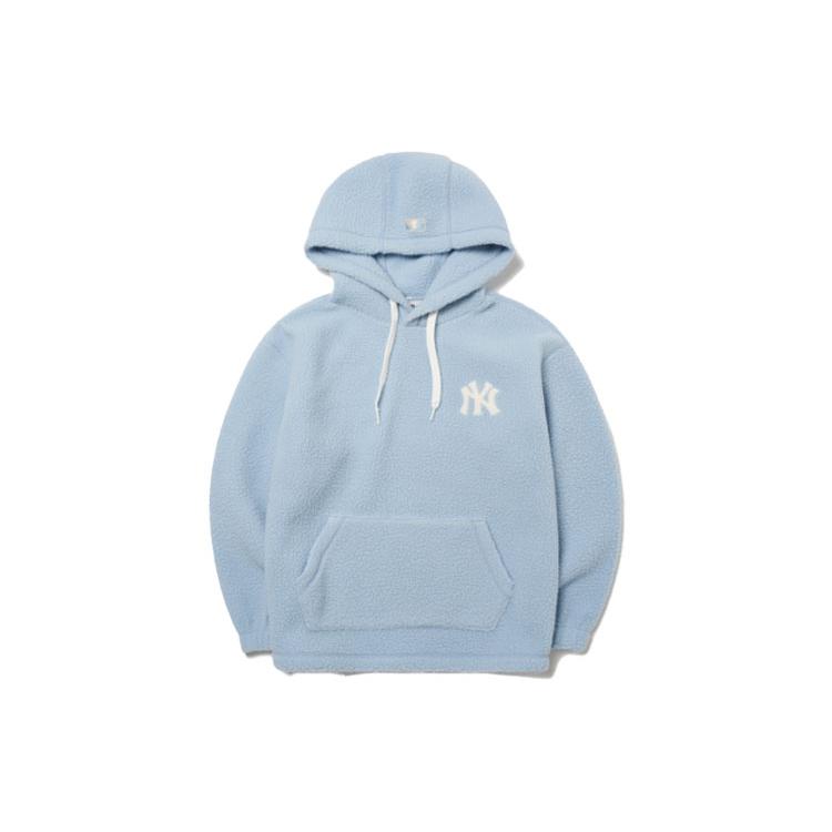MLB Sweatshirts Unisex Light Blue Hooded Moderate Regular 3AHDE5216-50BLL S