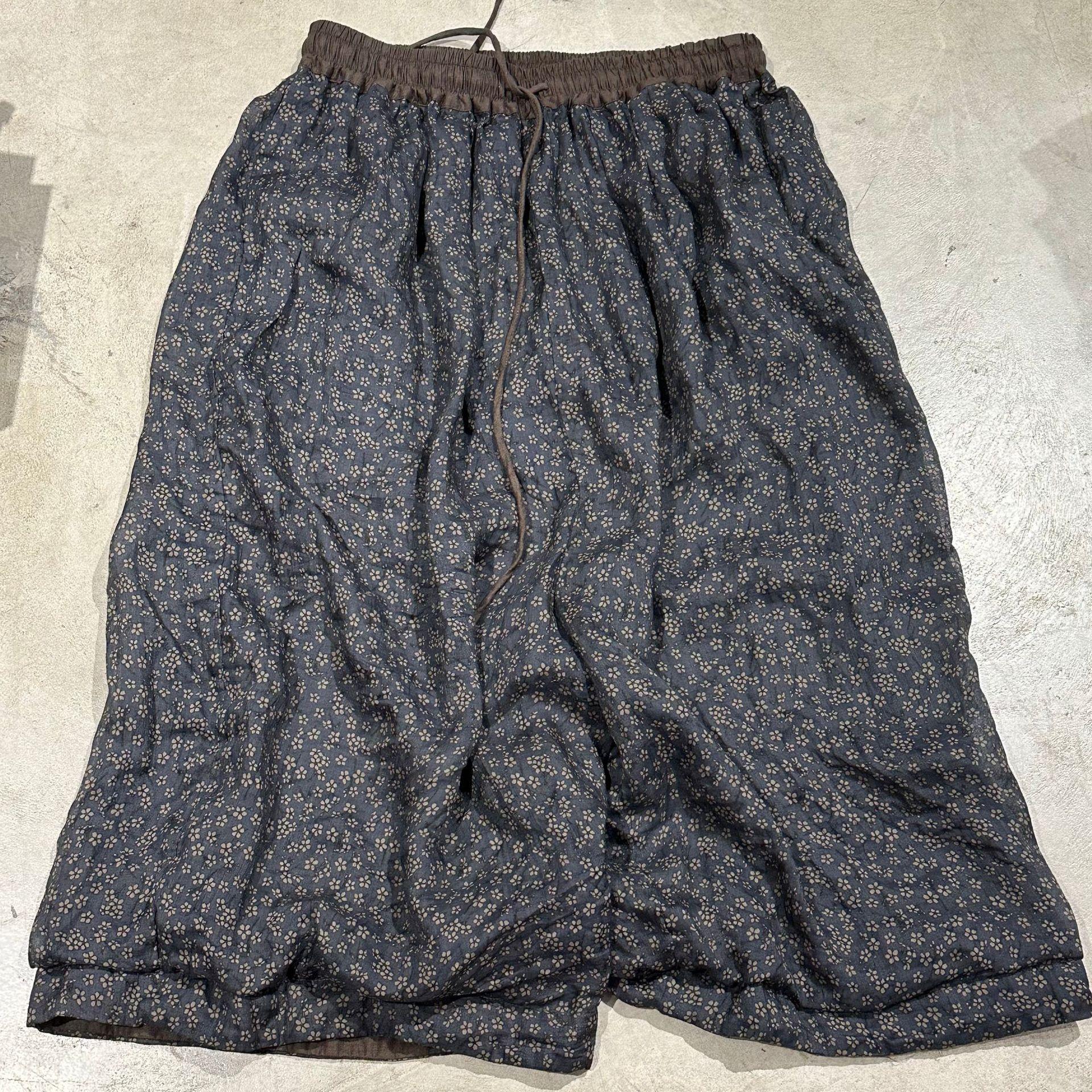 

Johnature Women Vintage Wide Leg Pants Elastic Waist Autumn Loose Trousers High Quality With Lining Long Pants One Size