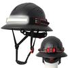 CE Full Brim Safety Helmets W/ Led Head Lamp and Taillight  Anti-Collision Construction Engineer Hard Hat Breathable Work Cap