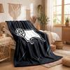 Derby County Thema Fleece-Decke Gemütlich Weich Plüsch-Decke Für Schlafzimmer Couch Reise