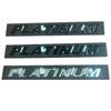 PLATINUM Logo: Ideal for Top-spec Sienna Platinum Version with Rear Badge and Trunk Logo In English.