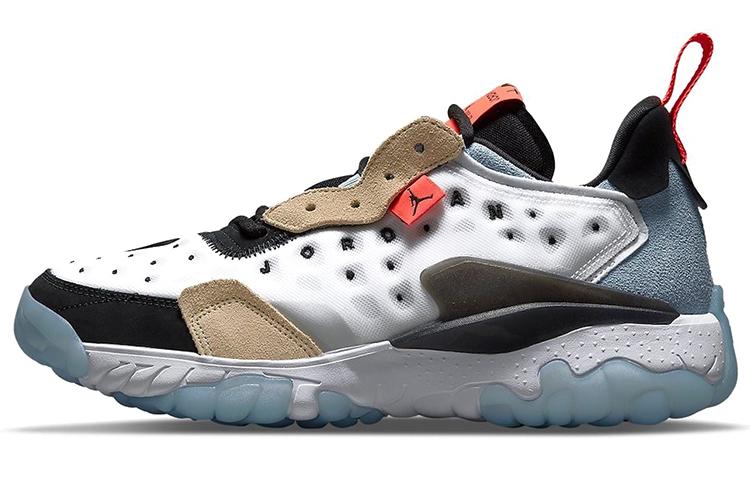 Jordan Delta 2 White Black Tan Infrared CV8121-100 41
