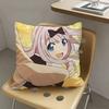 1pc Chika Fujiwara Anime Characters Pillow Case Fashion Square Pillowcase Bedroom Sofa Room Ins Decoration Leisure