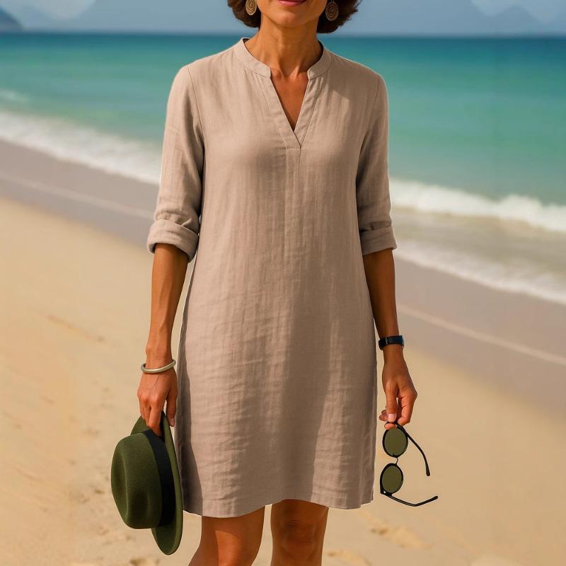 Summer New Women's Casual Loose Fashion Retro Dress