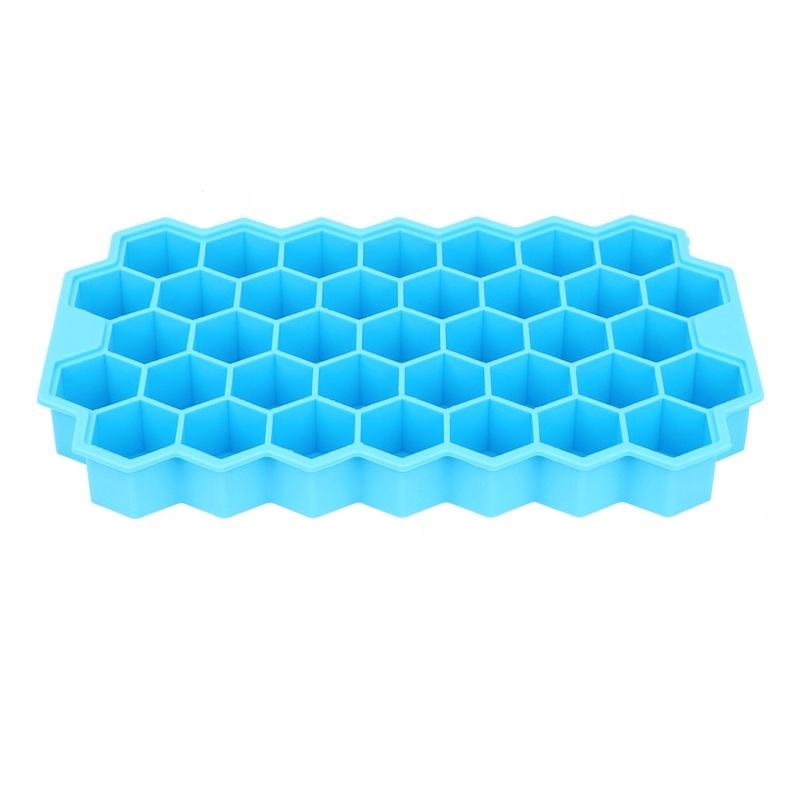 Silicone Ice Tray With Hex Lid, Large