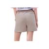 Fila Fusion SS24 Woven Solid Color Lace-Up Sports Casual Shorts Women Shorts Light-Bean-Mud-Brown T11W423805FBG