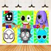 Hot Game-Incredibox Sprunki Kids Birthday Party Balloon Banner Background Cake Topper Decoration Baby Boy Party Supplies Gifts