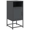 Nightstands 2 pcs Anthracite 36 x 39 x 78 cm Steel