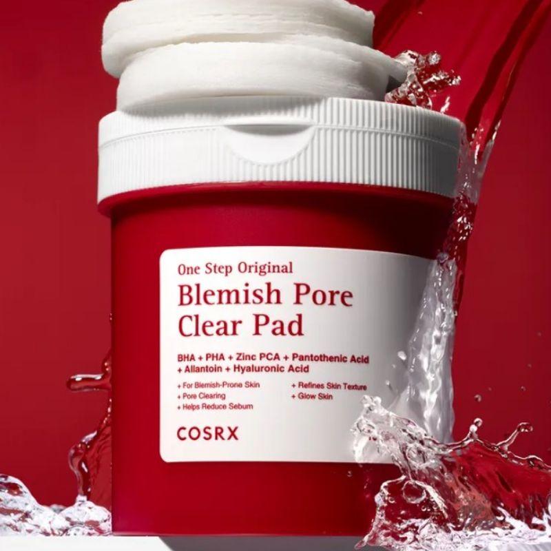 COSRX One Step Pad (100 Sheets) - Original Blemish / Moisture / Skin Calming / Peptide Collagen Original Blemish
