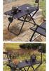 Lightweight Portable Outdoor Folding Camping Table - Tactical Multi-functional IGT Tea & Picnic Table for Field Cooking.
