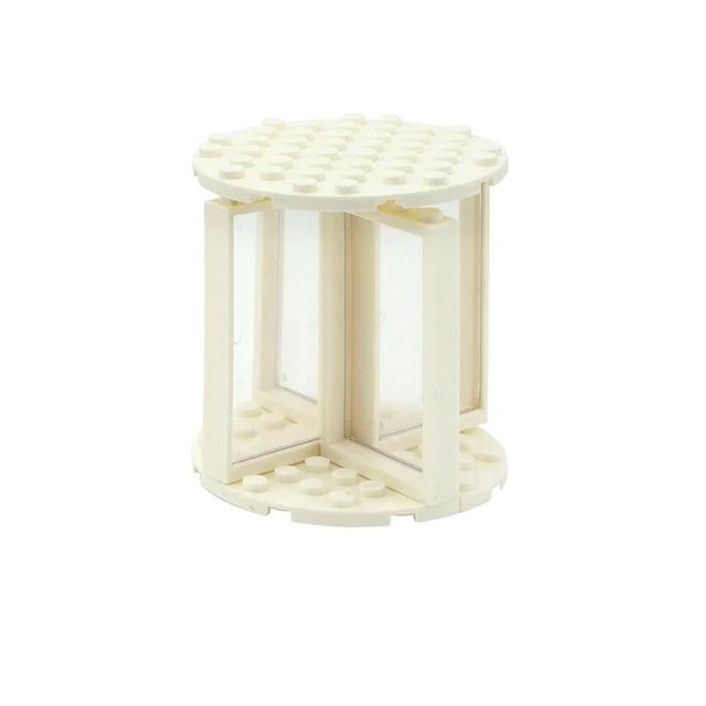 DIY Zubehör Stadt Freunde Haus MOC Teile Zaun Treppen Leiter Tor Bausteine Tür Fenster Figuren Garten Leduo Ziegel