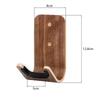 Wooden Hook for and Skateboards Wall-mounted Ukuleles, Guitars, (ukulele Stand)