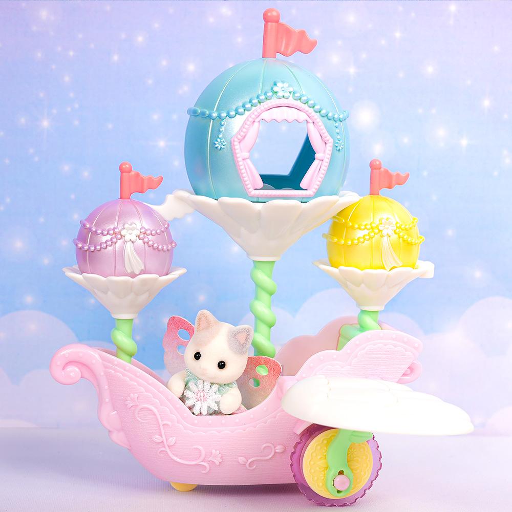 [toytron] Sylvanian Families Latte Cat's Dreaming Airship Adventure Set (Toytron 5827)