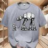STAR WARS Ufficiale AT-AT Walker Vintage Star Wars T-shirt da uomo e da donna Magliette Top T-shirt per bambini adulti Genitore e figlio