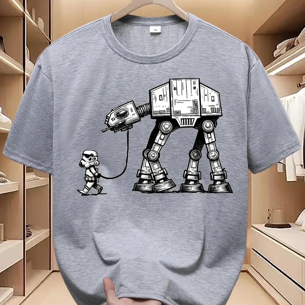 STAR WARS Ufficiale AT-AT Walker Vintage Star Wars T-shirt da uomo e da donna Magliette Top T-shirt per bambini adulti Genitore e figlio