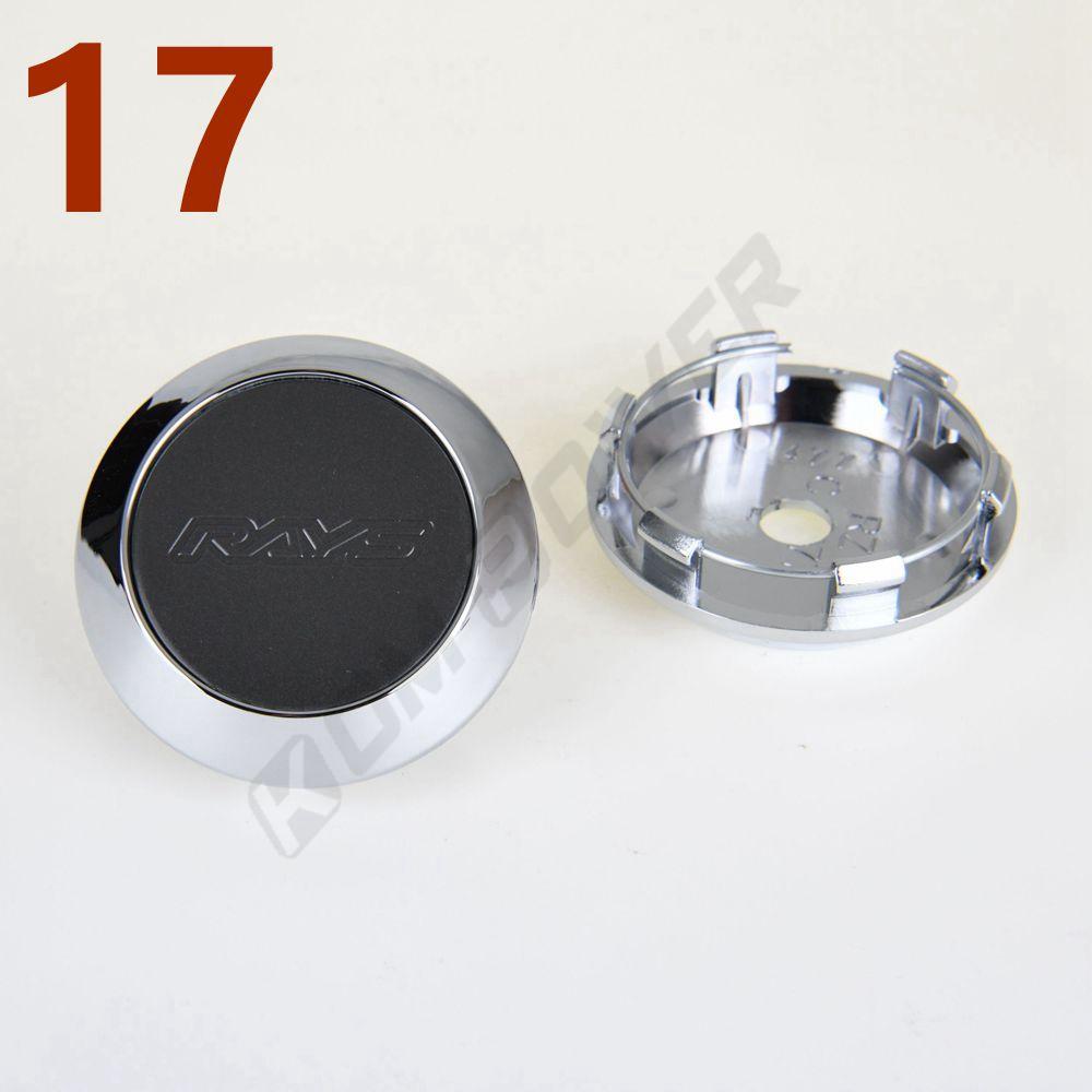 4 Piezas Diámetro Exterior 70MM / Diámetro Interior 63MM Tapa Central Deportiva para Llanta VOLK RAYS Tapa Central de Rueda Tapa de Cubo de Rueda
