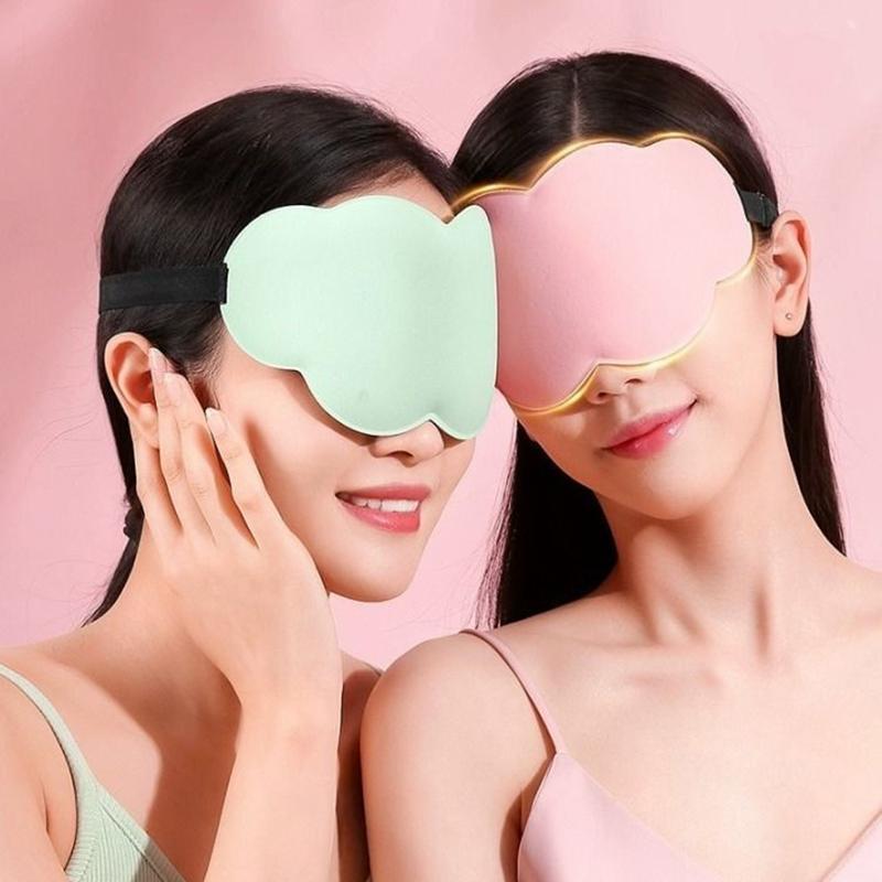 6D Sleeping Mask Block Out Light Sleep Mask For Eyes Soft Sleeping Aid Eye Mask For Travel Eyeshade Night Breathable Slaapmasker