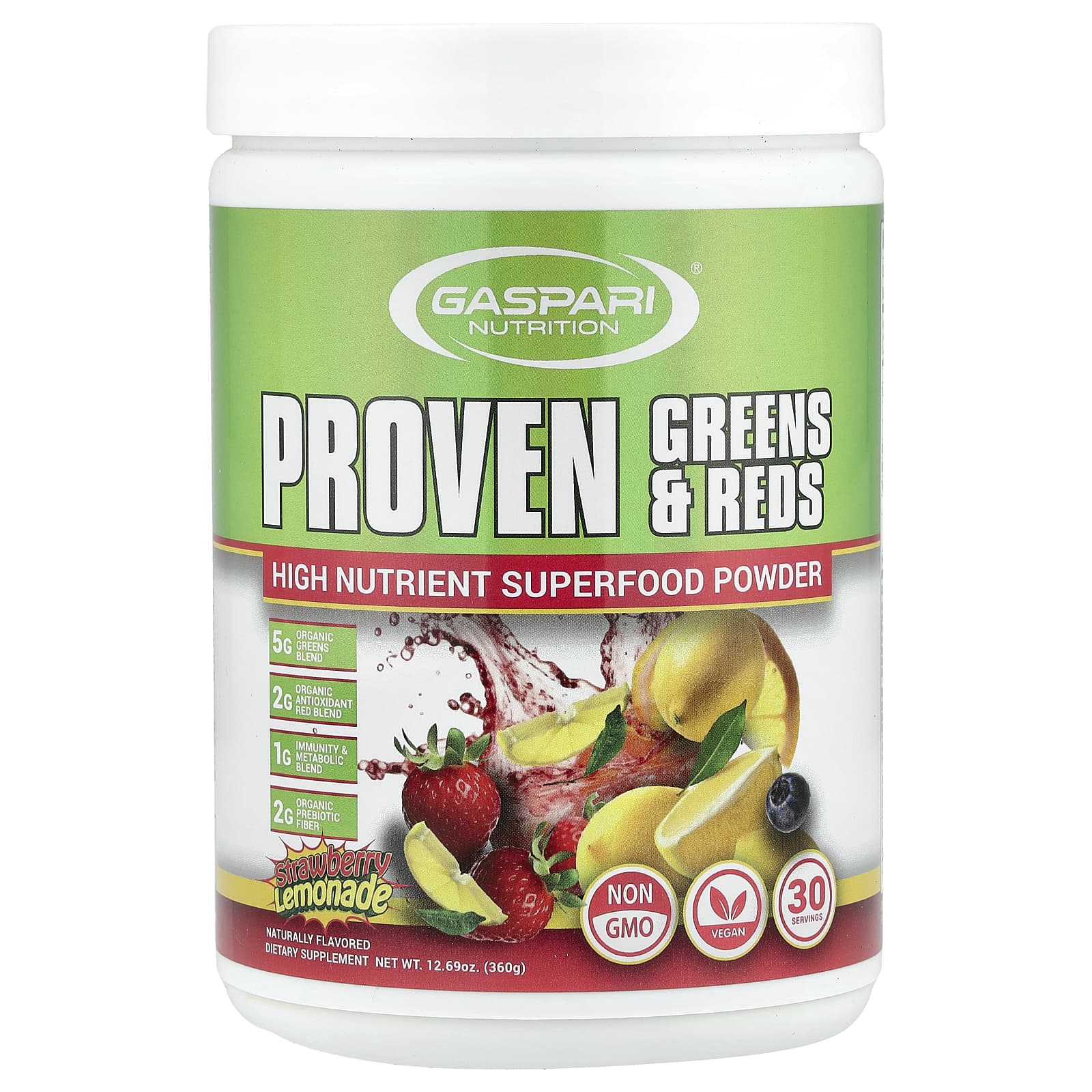 

Proven Greens & Reds, Strawberry Lemonade, 360G(12.69Oz)