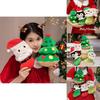 Adorable Christmas Plush Toys Featuring Santa Claus Snowman Christmas Tree Gifts