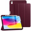 For iPad 11th Generation 11-inch (A16) / 10th Gen 10.9'' | Trifold Magnetic Flip Cover, Auto Wake/ Sleep Tablet Case
