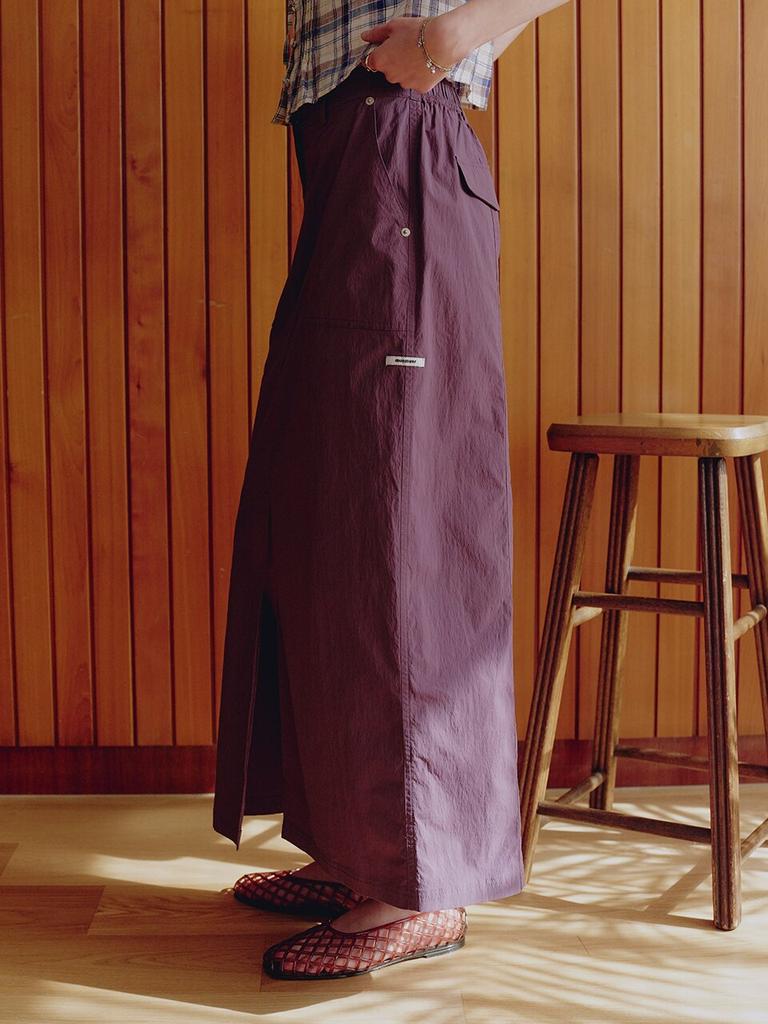 Mwimwieleu Casual Banding Long Skirt Mu2635Sk310M