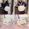 Cat Plush Cartoon Bags Backpack Kid Students Large Capacity Arcshaped Straps