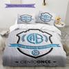 Belgrano Athletic Club Pattern Bedding Home Decoration Birthday Gift (1 * duvet cover + 2 * pillowcase, without core)