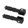 2Pcs Aluminum Pedals for Motorcycle Electric Car 8MM   90 Degree Folding Support Rod