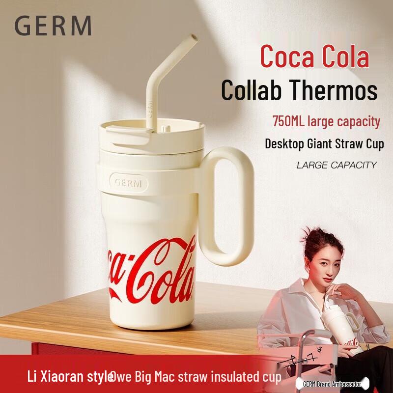 Coca-Cola 316 SS Insulated Tumbler with Straw