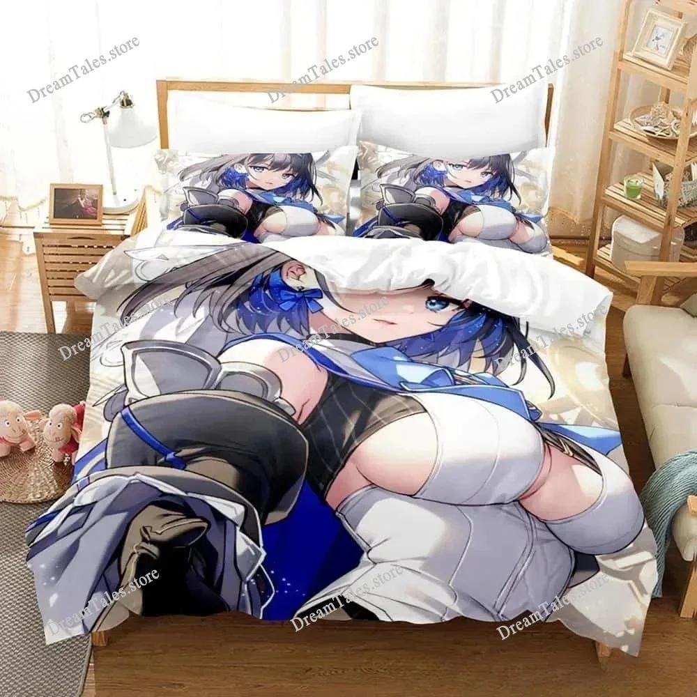 3D Printed Anime Ouro Kroni Bedding Set Boys Girls Twin Queen Size Duvet Cover Pillowcase Bed Kids Adult Home Textileextile