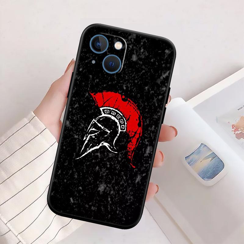 Spartan Warrior Phone Case for Samsung Galaxy S20 S21 S22 Ultra FE + Plus A21S A22 A24 A25 A26 A30 A30S A31