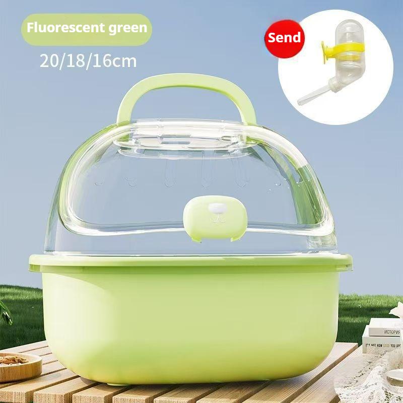 Pet Supplies Hamster Cage Outdoor Cage Transparent Portable Bag