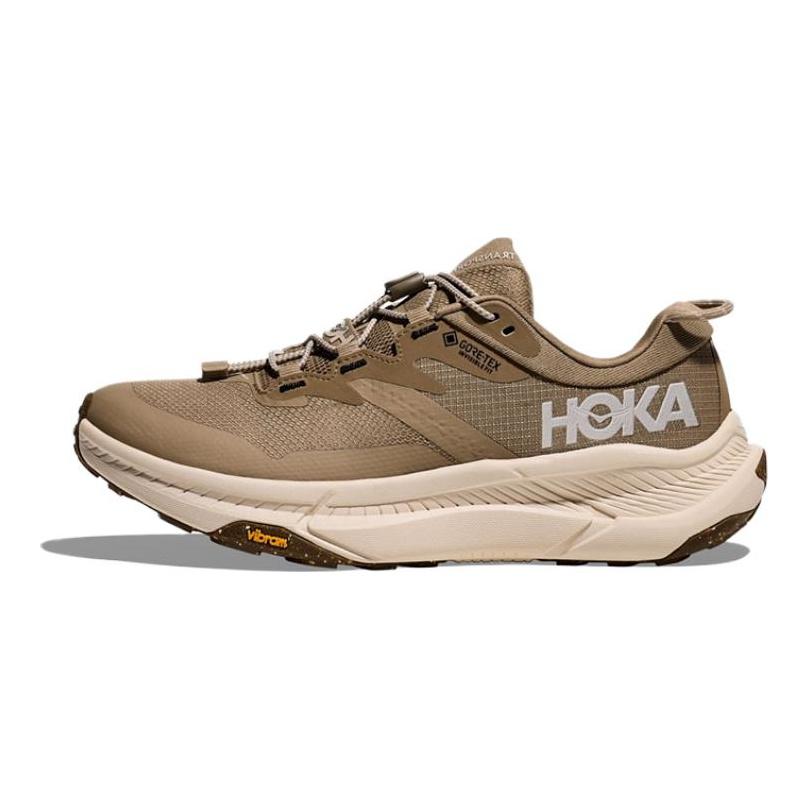 Hoka One One Transport Gtx Comfortable Versatile Non-Slip Durable Waterproof Breathable Quick-Dry Support Balance Low-Top Hiking Shoes 1169451-DEGG