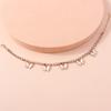 Cute Butterfly Pendant Anklet for Women Girls Rhinestones Chain Ankle Bracelet Foot Jewelry Gift