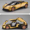 1/22 Scale Huayra Dinastia Supercar Diecast Car Model Toy,Pull Back Vehicle with Sound and Light for Kids Toddler Boys Girls Gift Collection