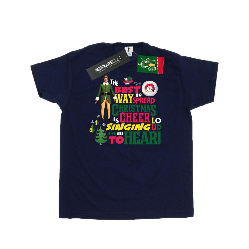 Elf Mens Christmas Cheer T-Shirt