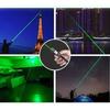 Powerful 303 Laser Pointer With Multiple Patterns For Outdoor Use In Black Aluminum Alloy