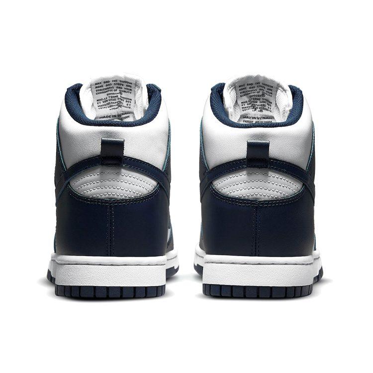 Nike Dunk High Retro 'Midnight Navy' High Top Skateboard Shoes Unisex Midnight Blue DD1399-104