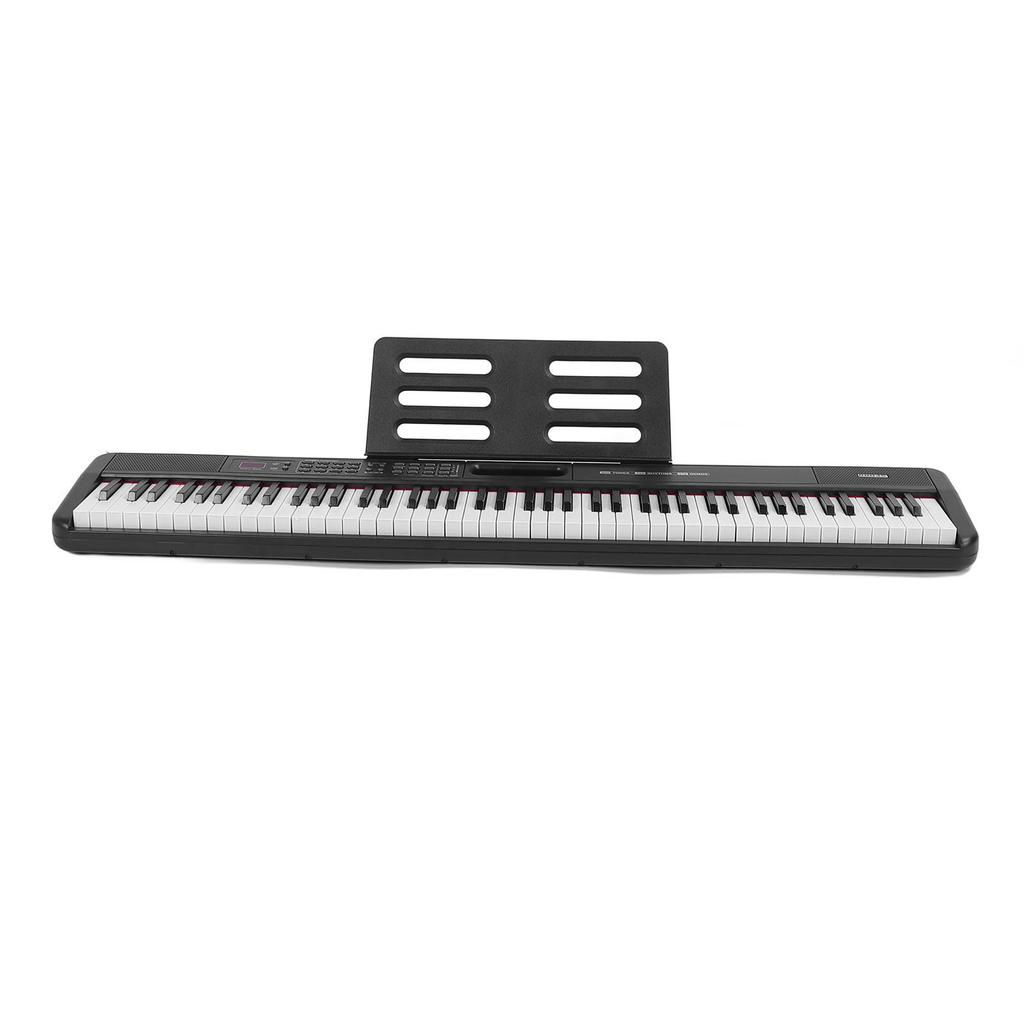Piano Keyboard 88key 900 Timbres 700 Rhythms 110 Demo Songs Portable Electric Keyboard Kit Gift