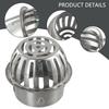 Balcony Roof Drain with Large Displacement Prevents Clogging Rustproof Material