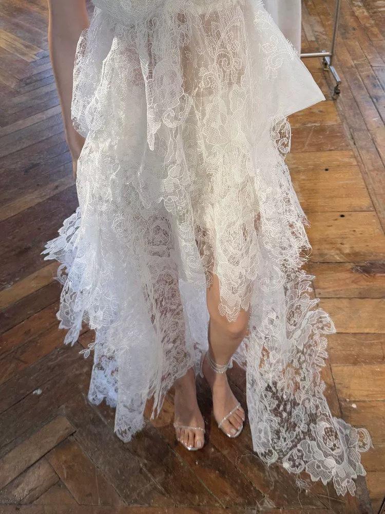 Lace Petal Bandeau & Skirt Set - Spring/Summer Collection