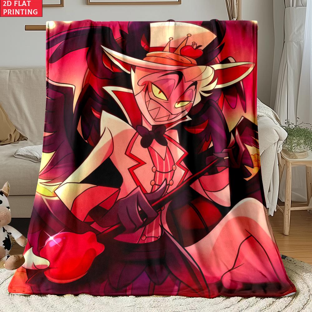 Anime Thin Flannel Blanket for Bedrooms,Living Rooms,Sofas Blankets,Offices,Lunch Breaks,Picnics,blankets Fluffy Blanket