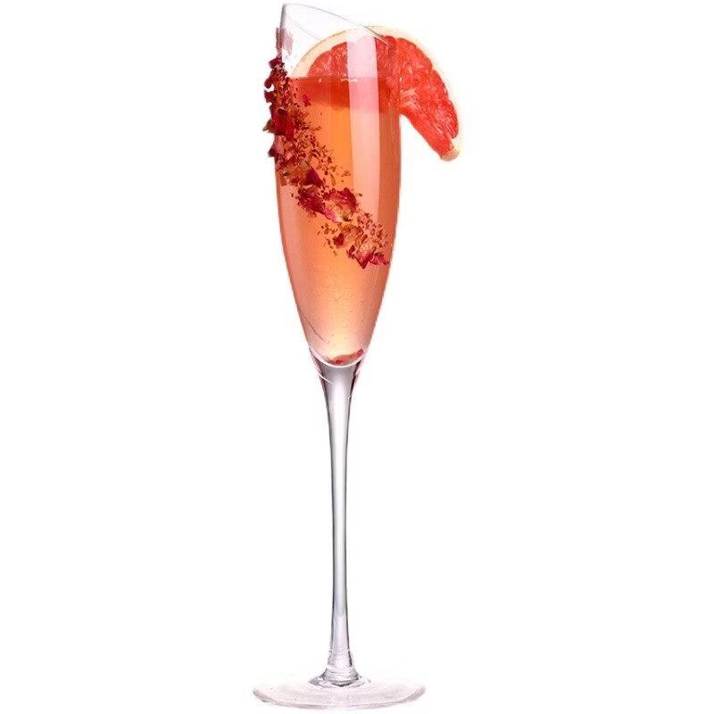 Creative Glass Cocktail & Champagne Goblet Set